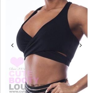 Cute Booty Lounge Active Racerback